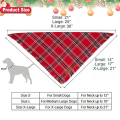 ADOGGYGO dog bandana size guide for safe, comfortable fit.