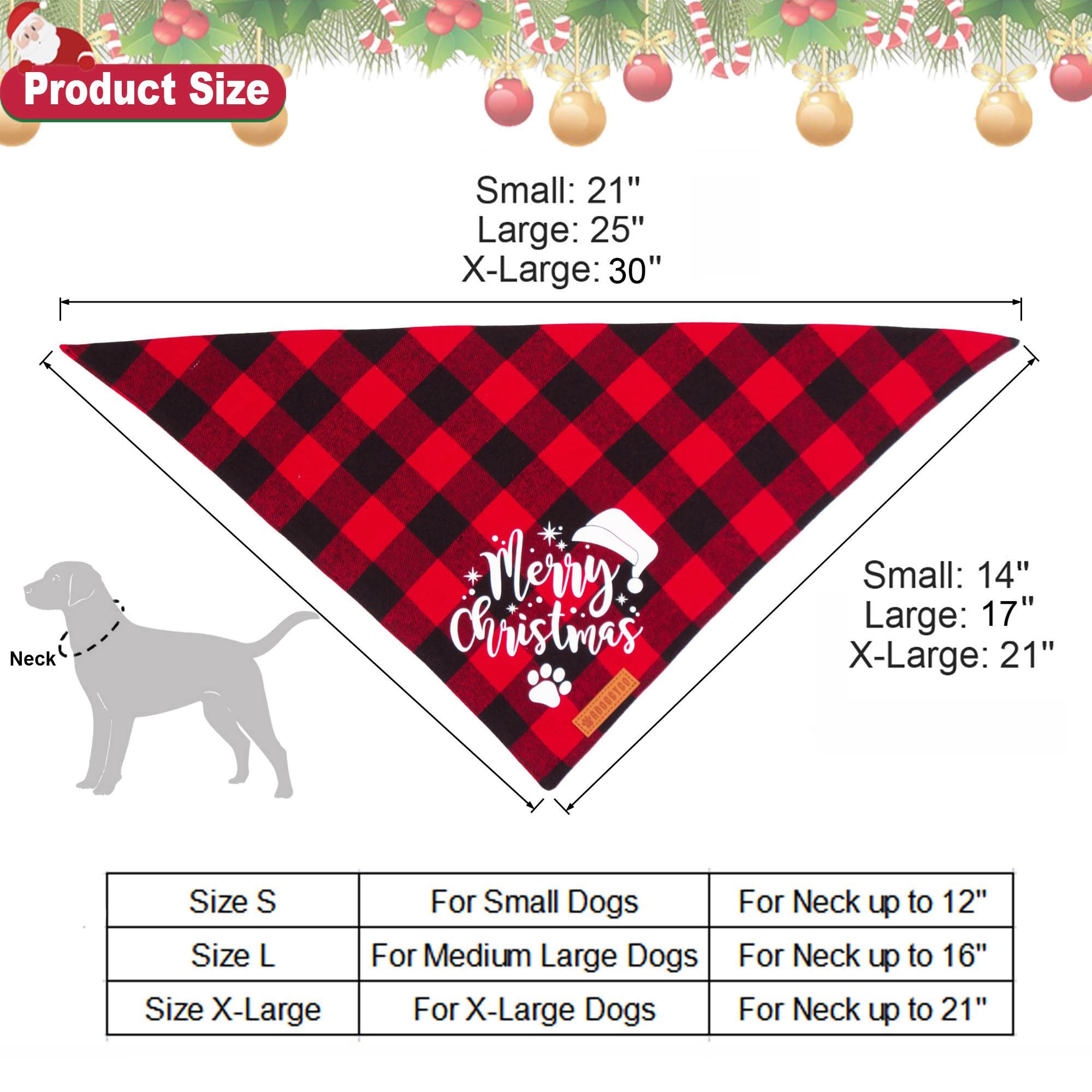 ADOGGYGO dog bandana worn on neck shows secure knot and easy sizing