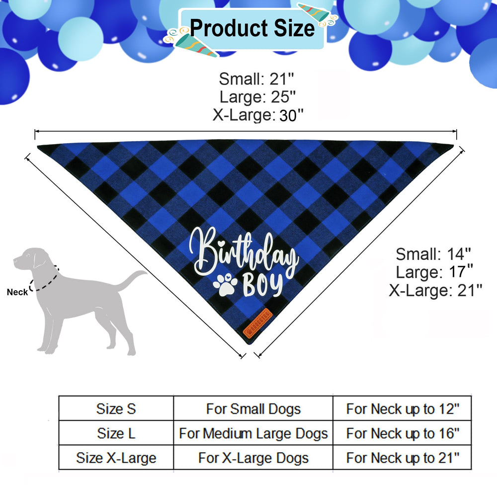 ADOGGYGO dog birthday set coordinating outfit for photos