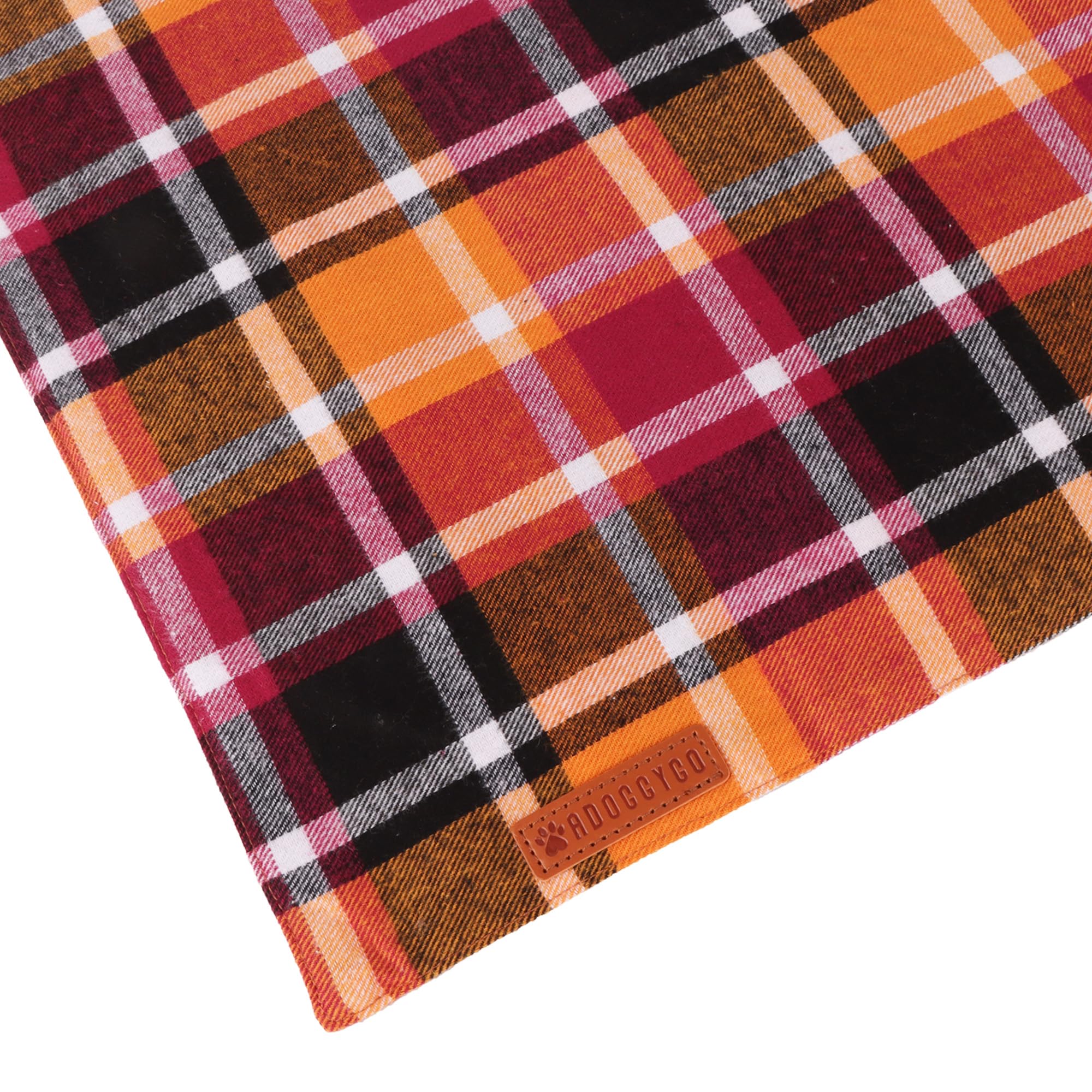 ADOGGYGO fall bandana on paw adds playful styling for autumn outings