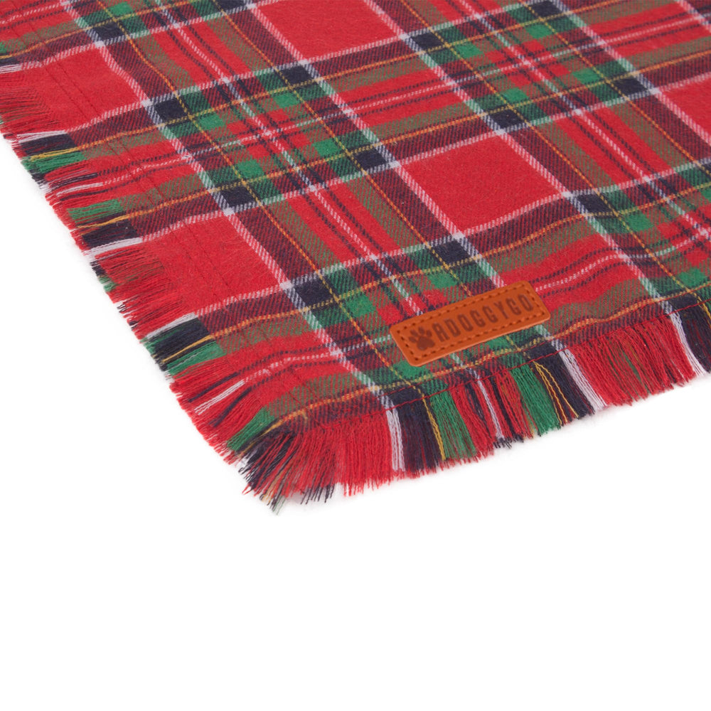 ADOGGYGO gift-ready Christmas dog bandana set with holiday styling.