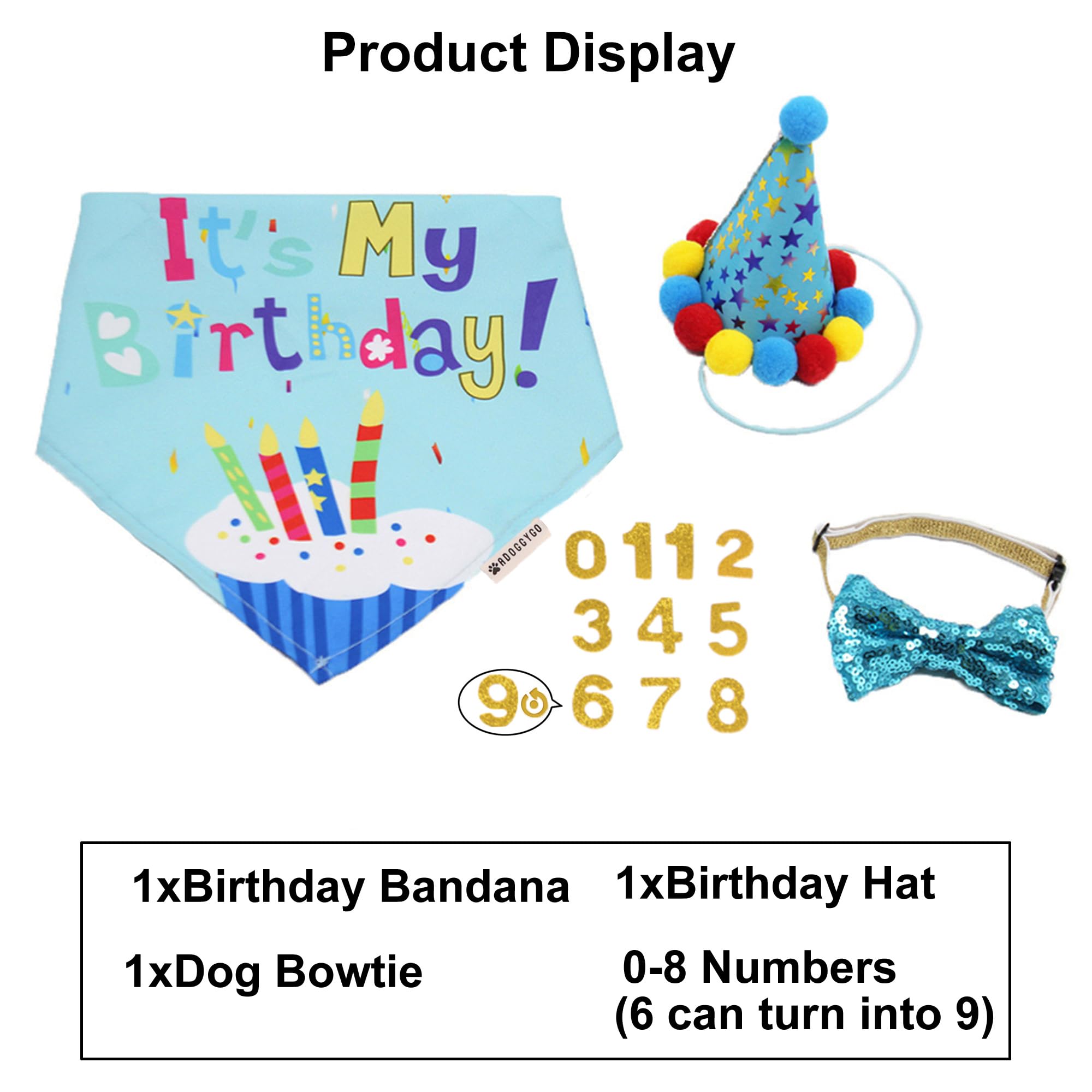 ADOGGYGO photo-ready dog outfit—perfect for memorable birthday moments.