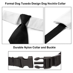 ADOGGYGO removable necktie keeps collar clean for repeated wear.