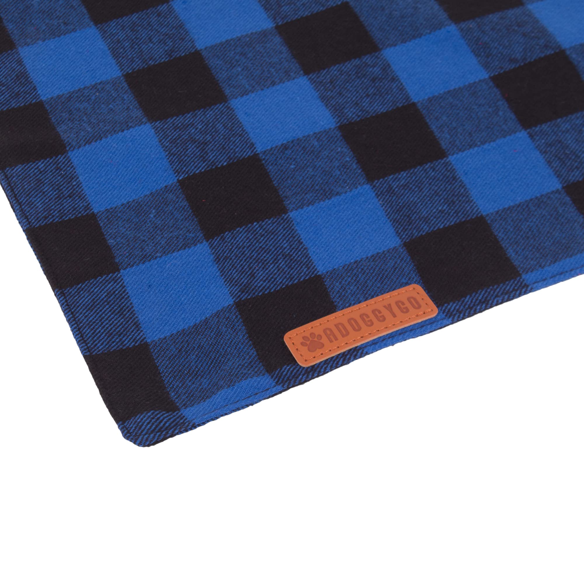 ADOGGYGO X-Large dog bandana size guide ensures comfortable, secure fit.