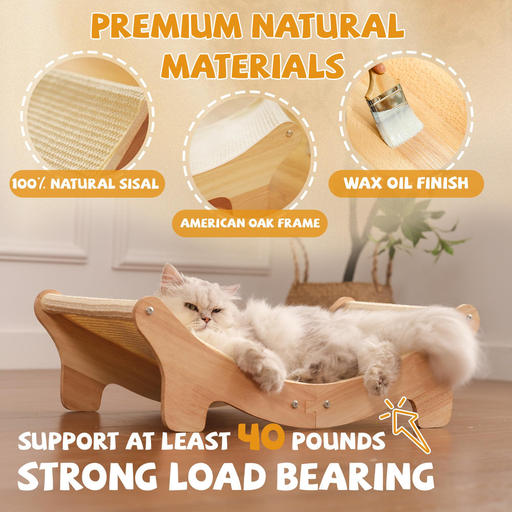 Adolug sisal scratcher hammock focusing on cozy resting and scratching