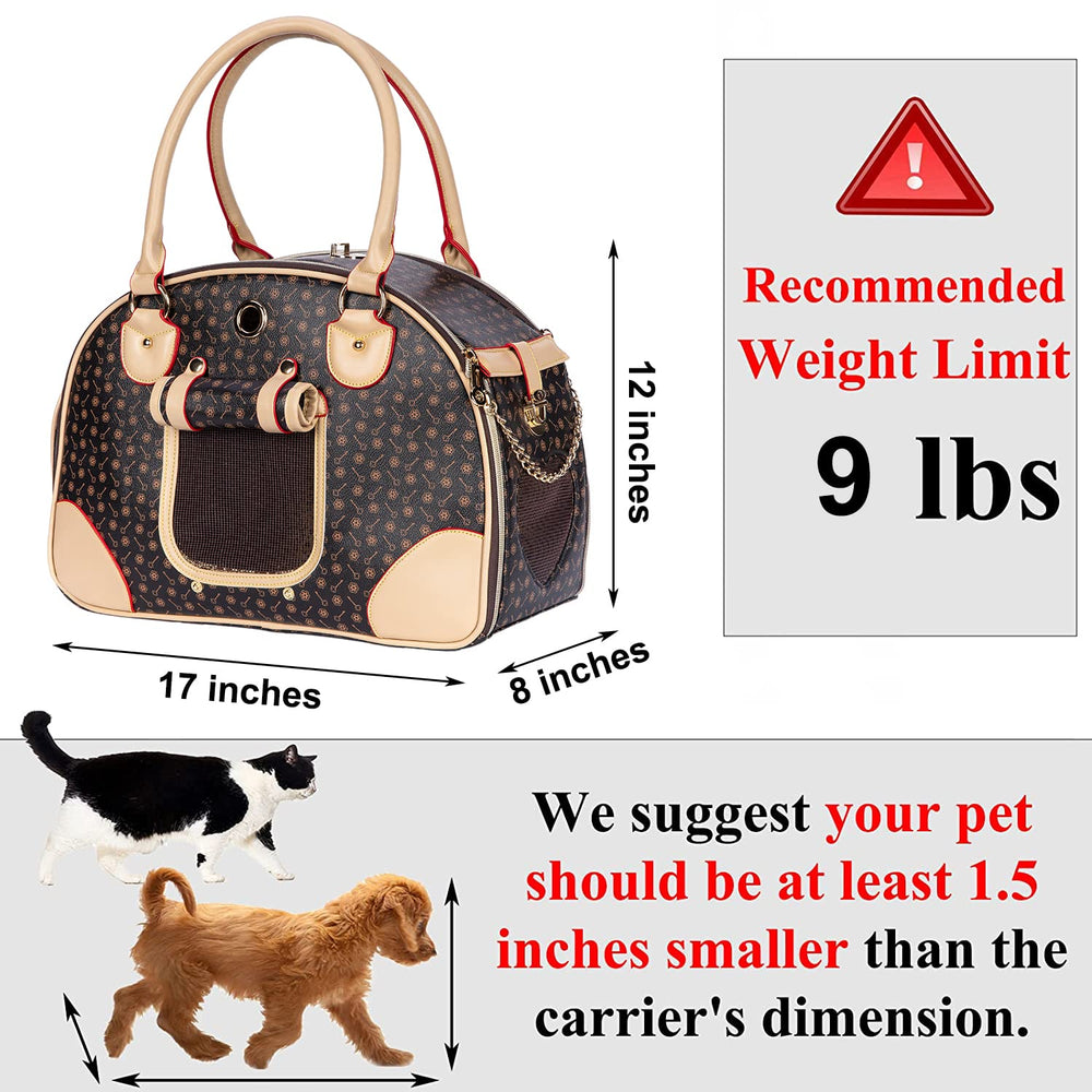 Adriene's Choice carrier side mesh panel promotes airflow for comfortable outings.