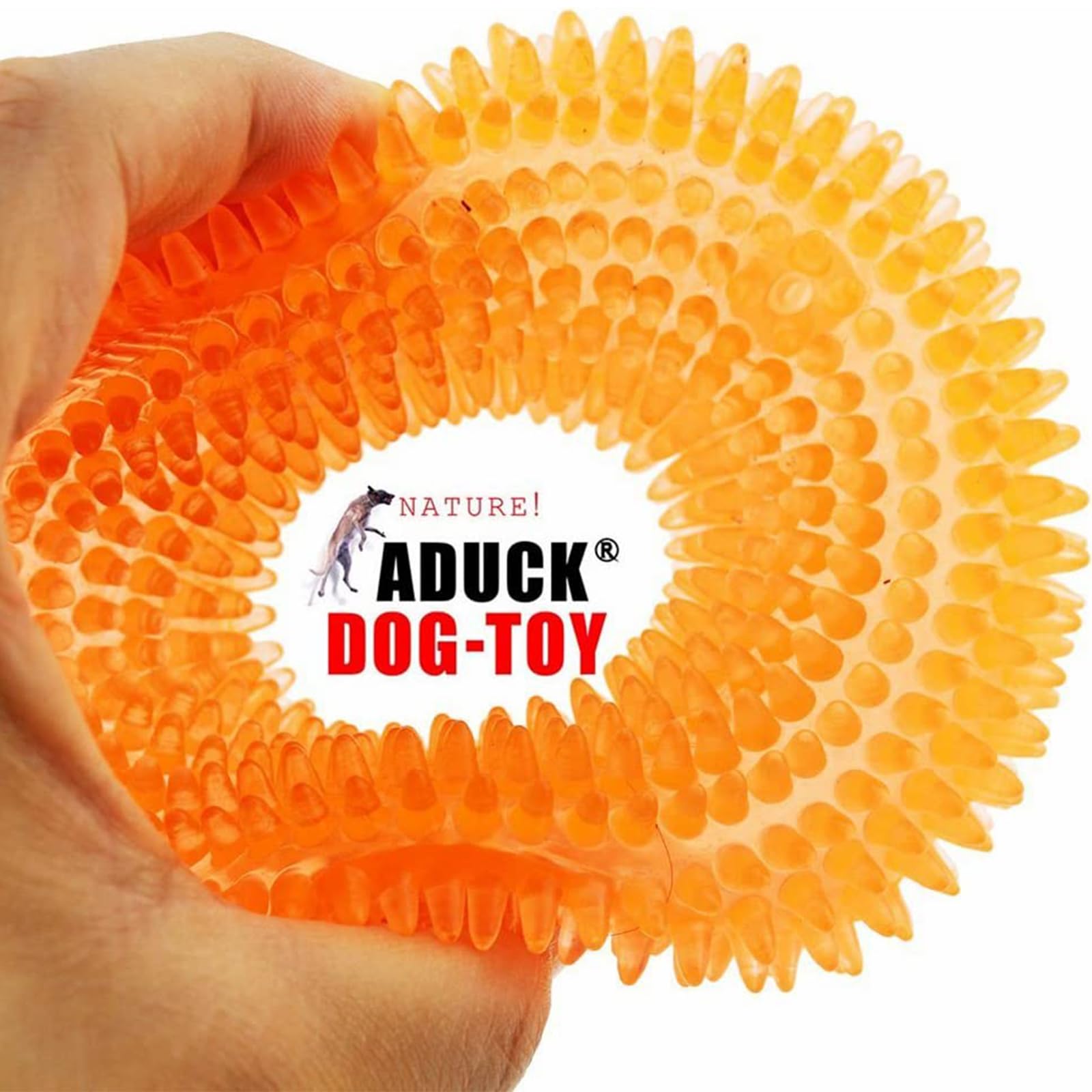 ADUCK donut ring toy floating on water during pool play