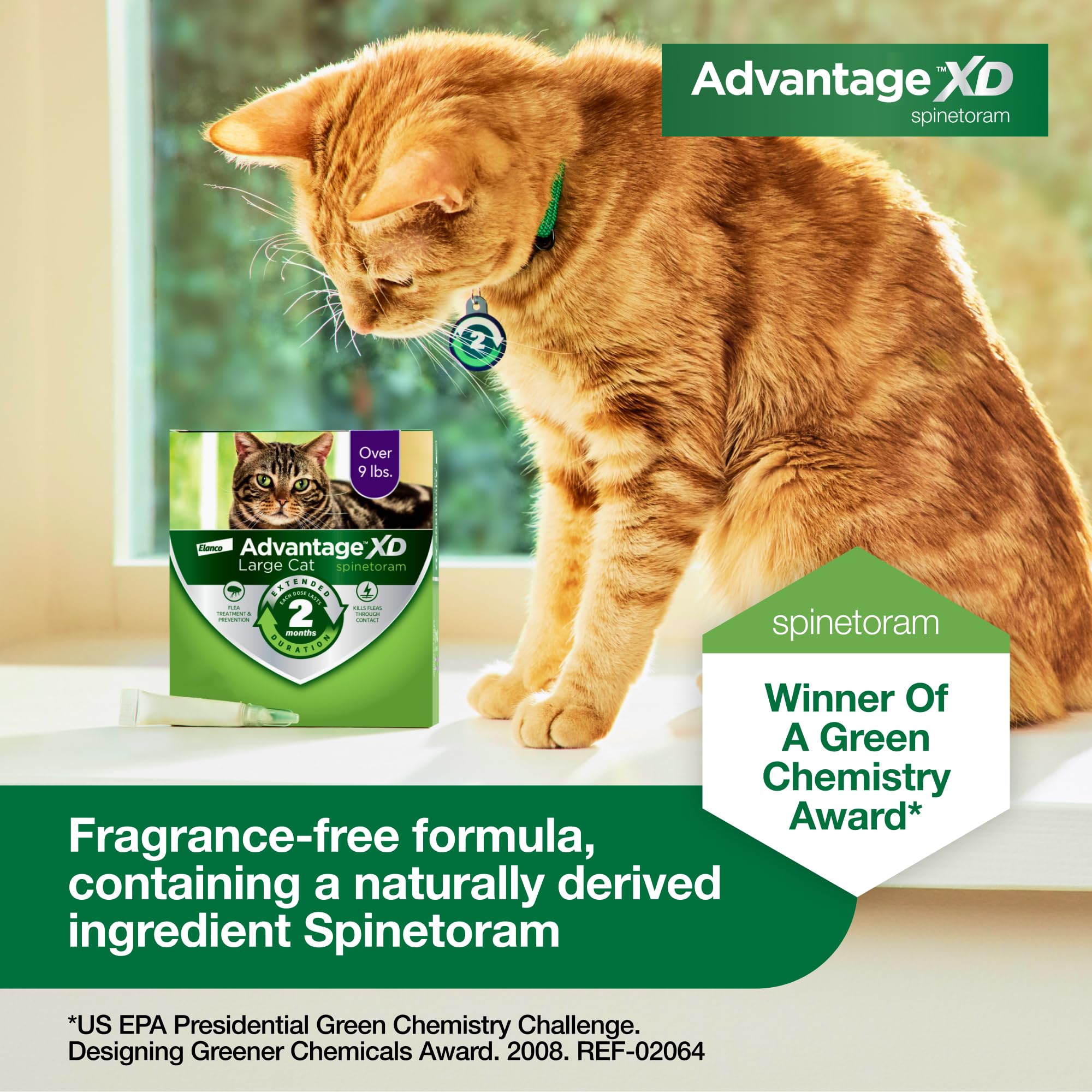 Advantage XD two-month dose-pack for extended protection