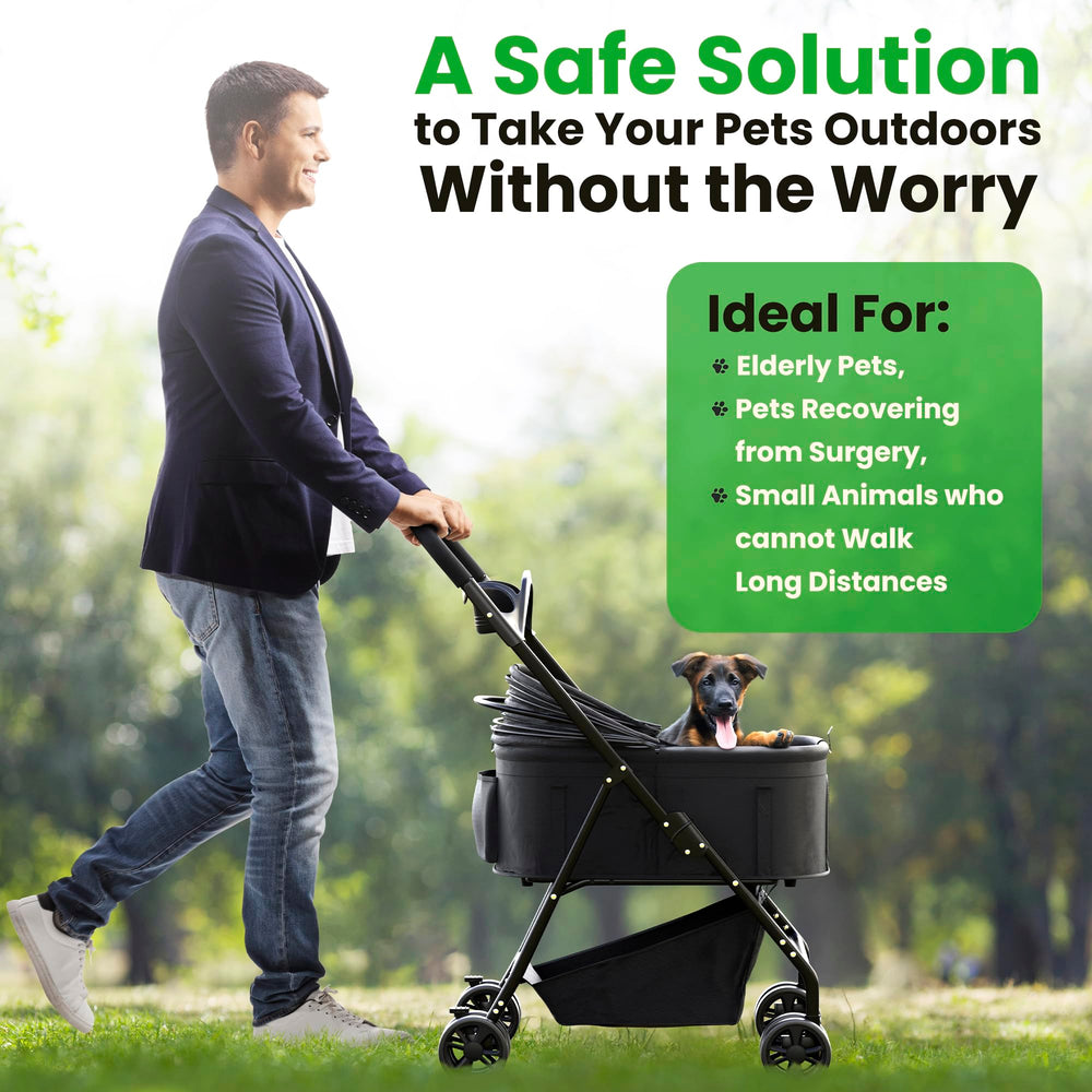AdventEdge safety-focused design supports secure, comfortable rides for pets.