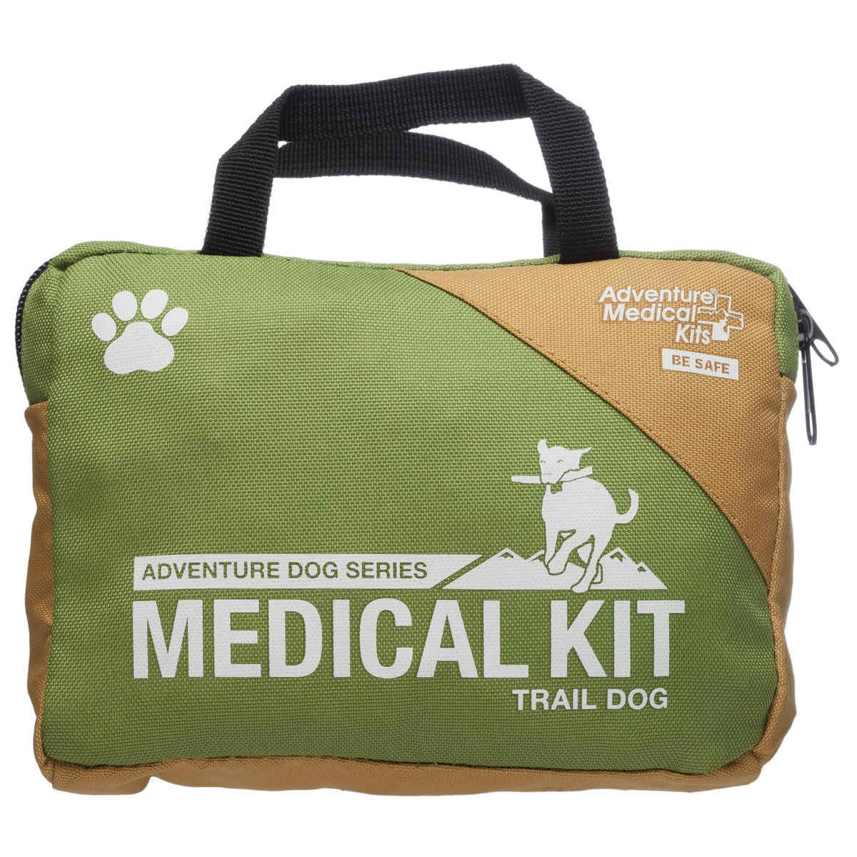 Adventure Medical Kits Trail Dog Medical Kit cover demonstrates compact, trail-ready design for outdoor safety.