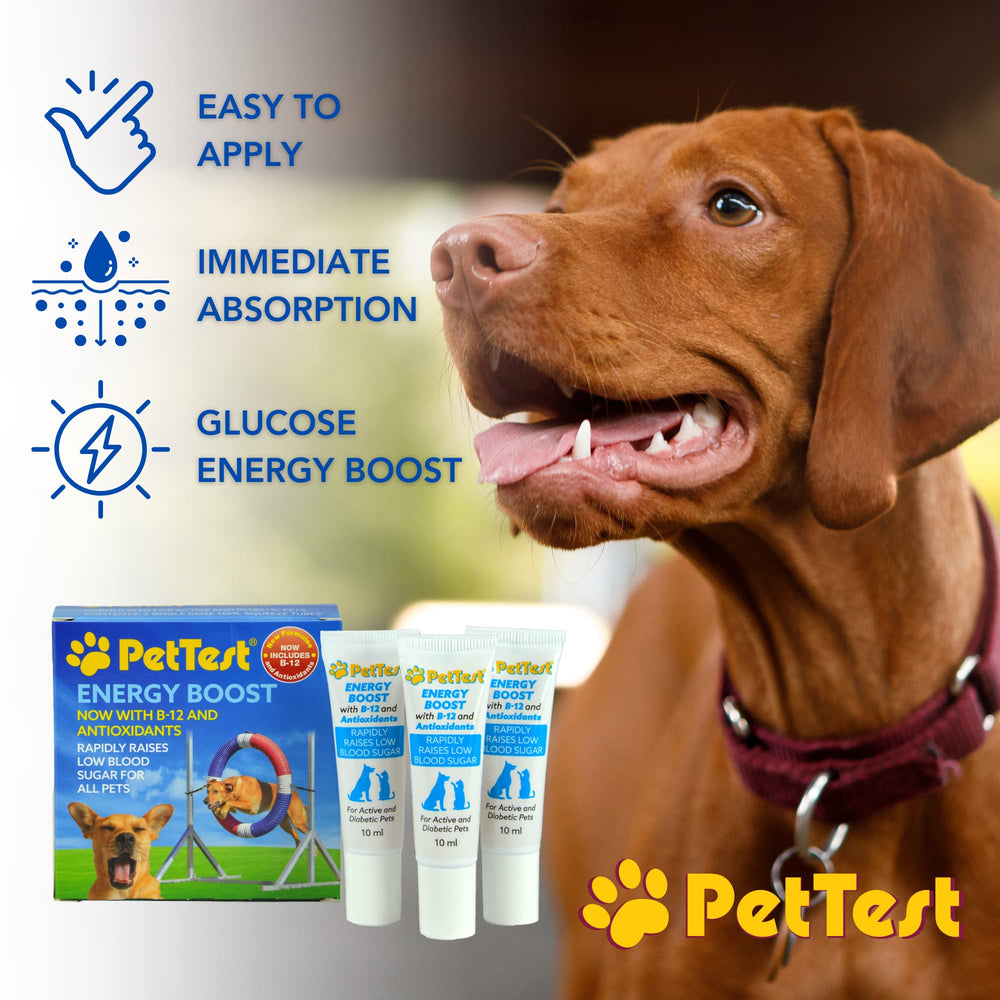 Advocate PetTest Energy Boost meat flavor close-up ready for easy administration.