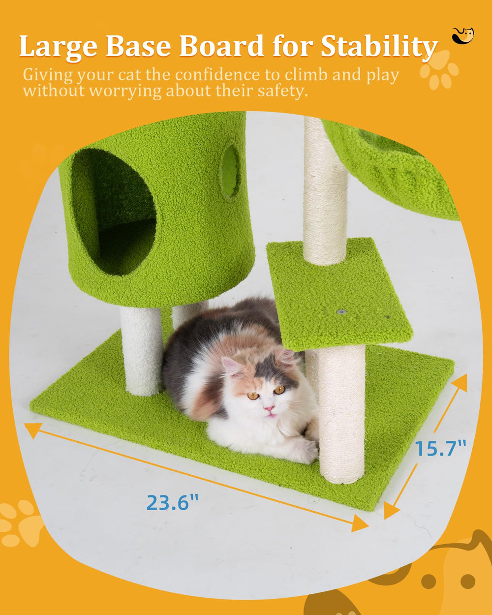 Aechonow Flower Cat Tree hammock throne ready for cozy nap moments