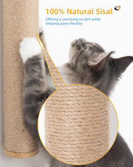 Aechonow wooden ends and center design blends decor with paw protection.