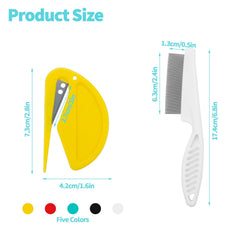 Aecsze knotting comb cat-dog grooming session shows gentle detangling and comfortable handling.