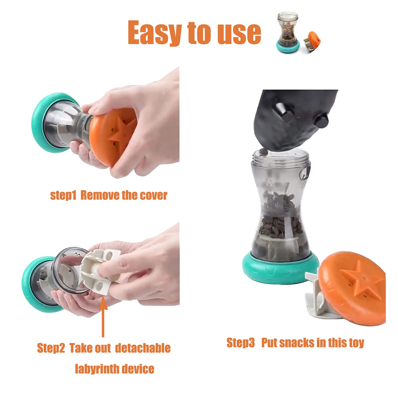 Aelflane slow-feeder mealtime toy prompts mindful eating