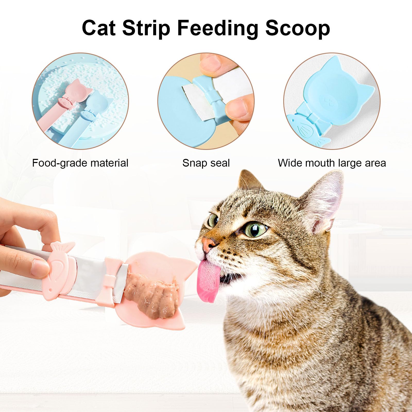 Aerbee squeezable-action spoon helps release creamy treats with minimal waste.