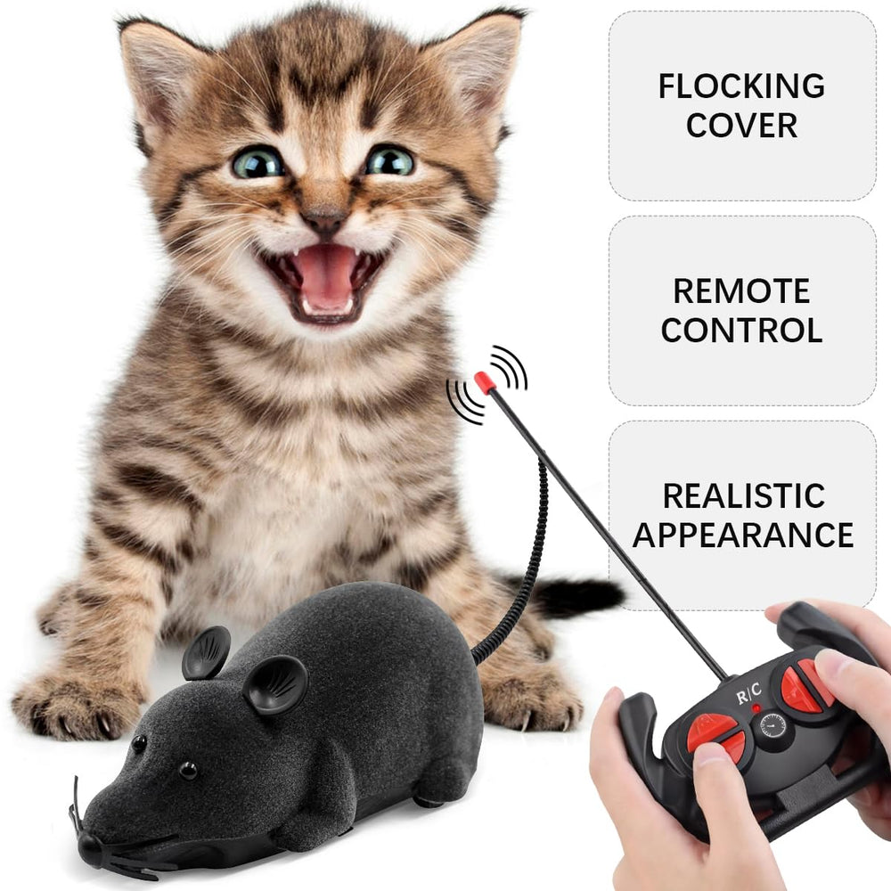 Aerbee remote-control rat toy ABS plastic body emphasizes durability for play
