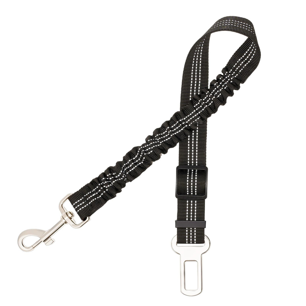 Aerkersun dog seat belt strap keeps pets secure during car trips with durable nylon.