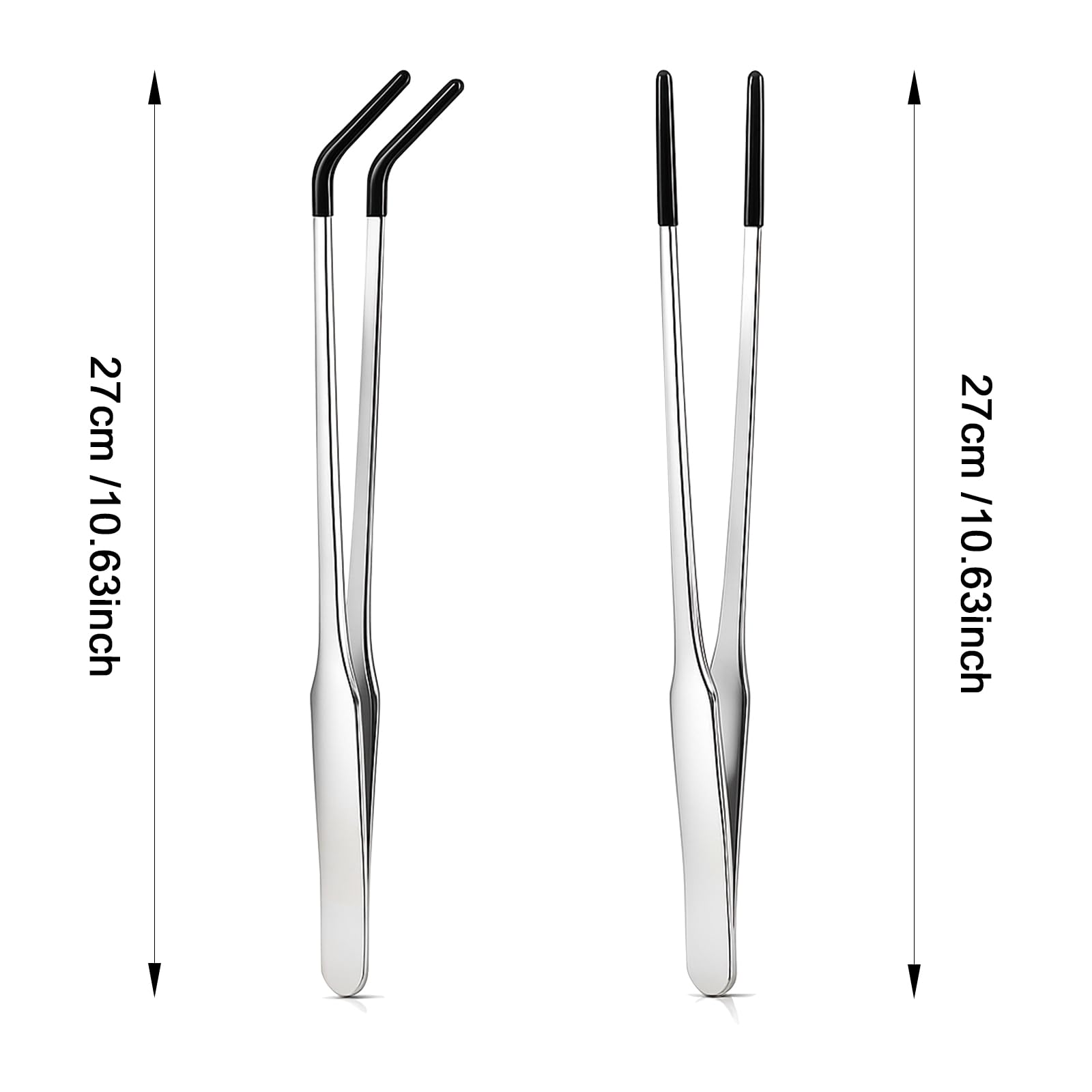 aesxniy reptile tongs rubber tip closeup reduces risk of harming lizards.