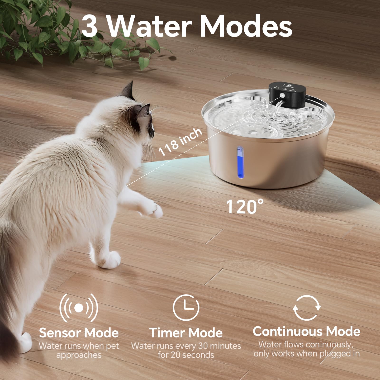 Aetherika stainless steel filter holder close-up shows plastic-free design.