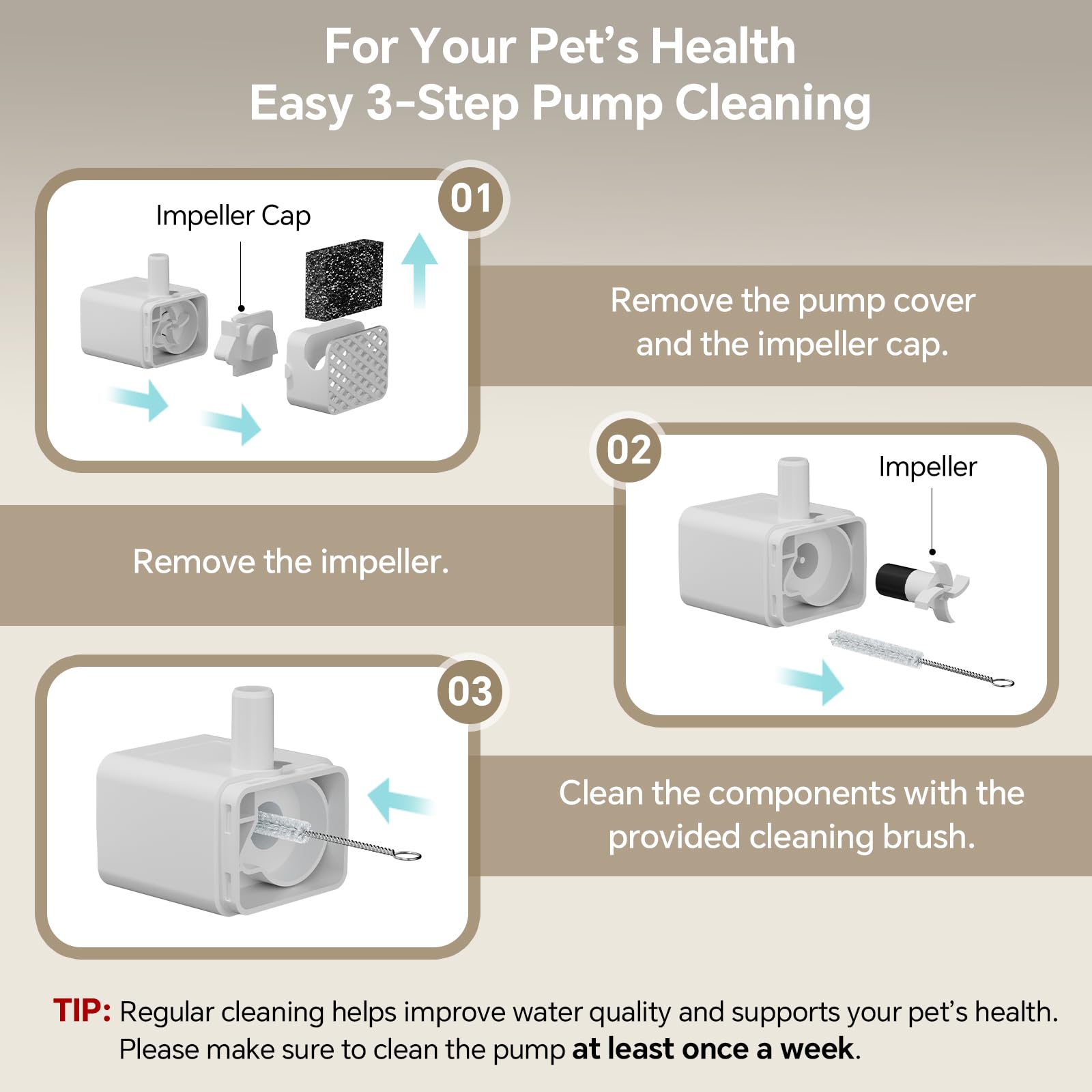 Aetherika BPA-free fountain emphasizes safe materials for pets and homes.