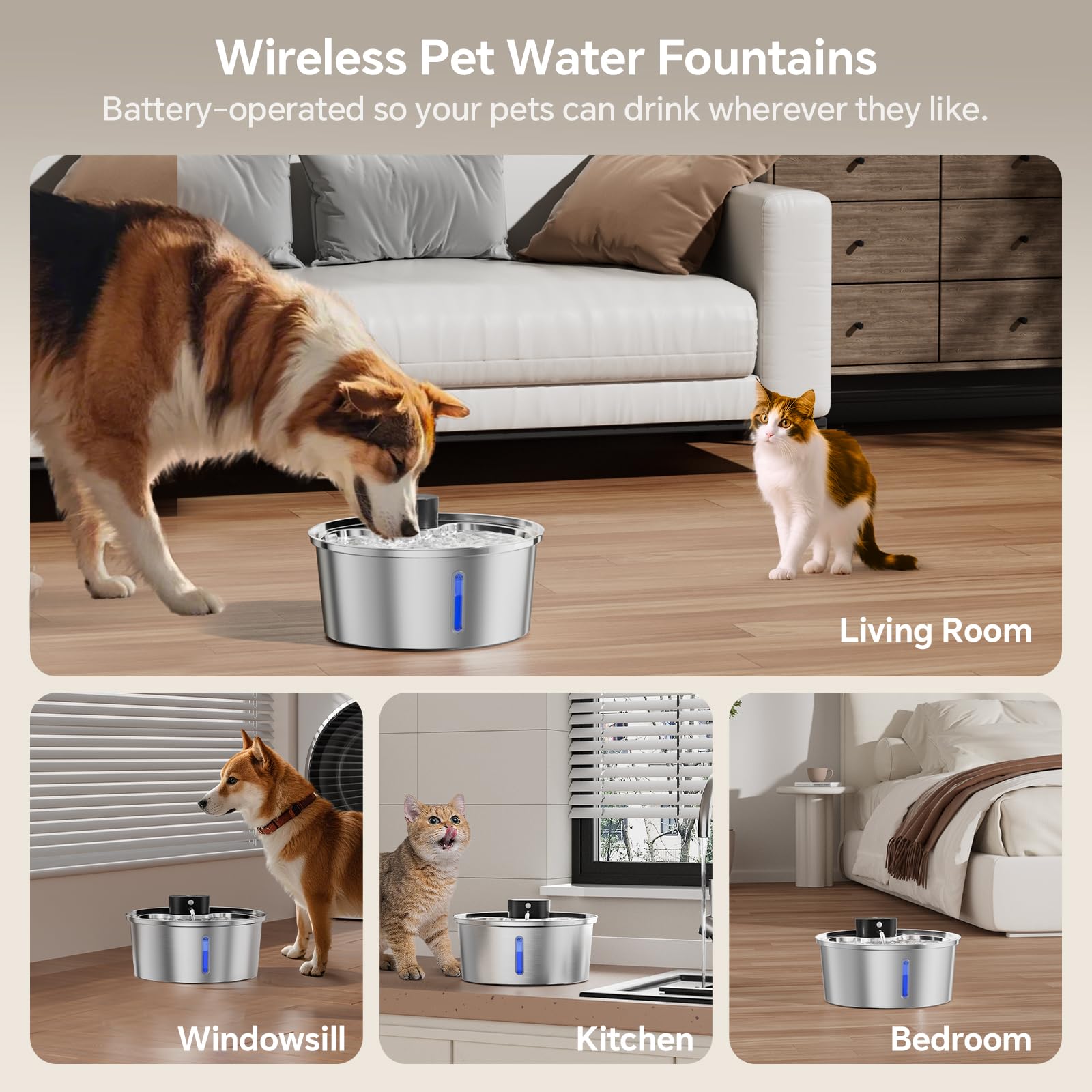 Aetherika six filters included ensure clean water and fresher hydration.