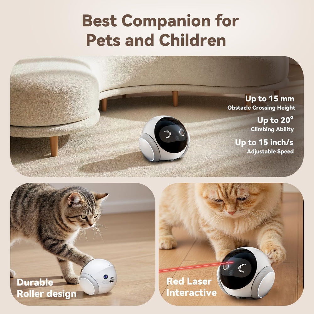AEZ two way audio for real time conversation with pets and loved ones