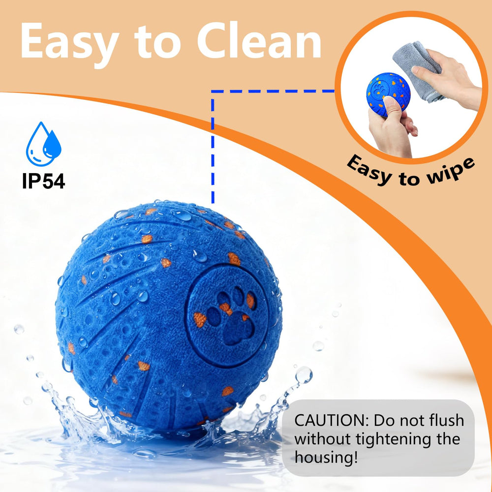 Affiuya Interactive Dog Ball type-c-charging brings quick power for extended sessions.