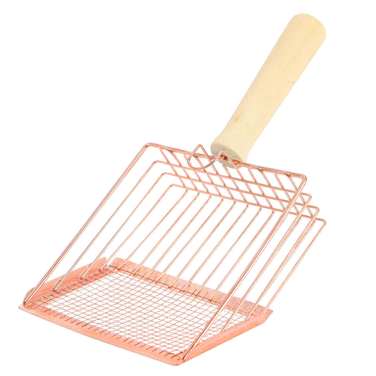 AFOLOREET litter scooper with dual-mesh design for fast debris separation.