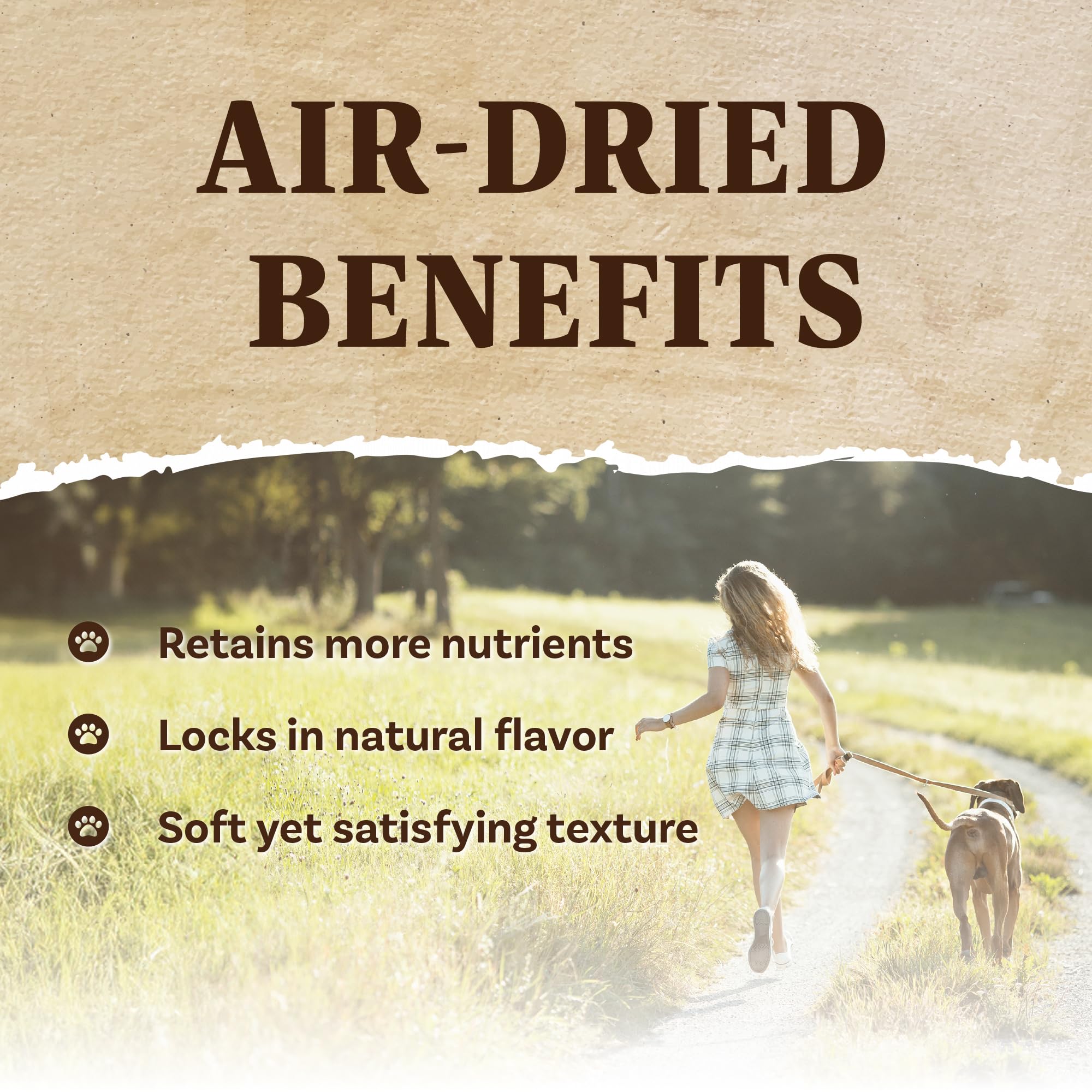 Afreschi air-dried dog food real turkey and salmon ingredients showcase wholesome protein.