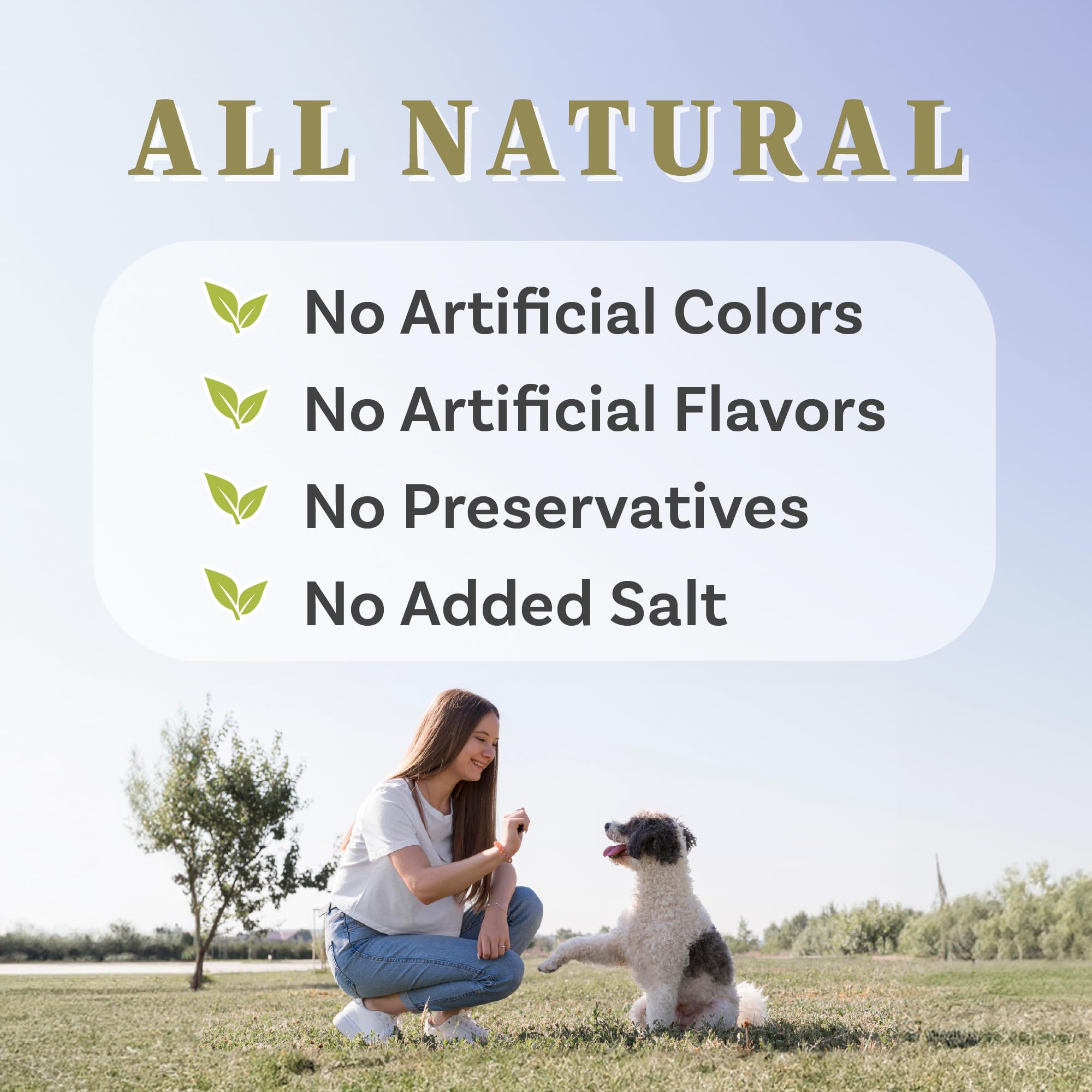 AFreschi Buffalo Dog Treats close-up reveals iron, zinc, and B vitamins.
