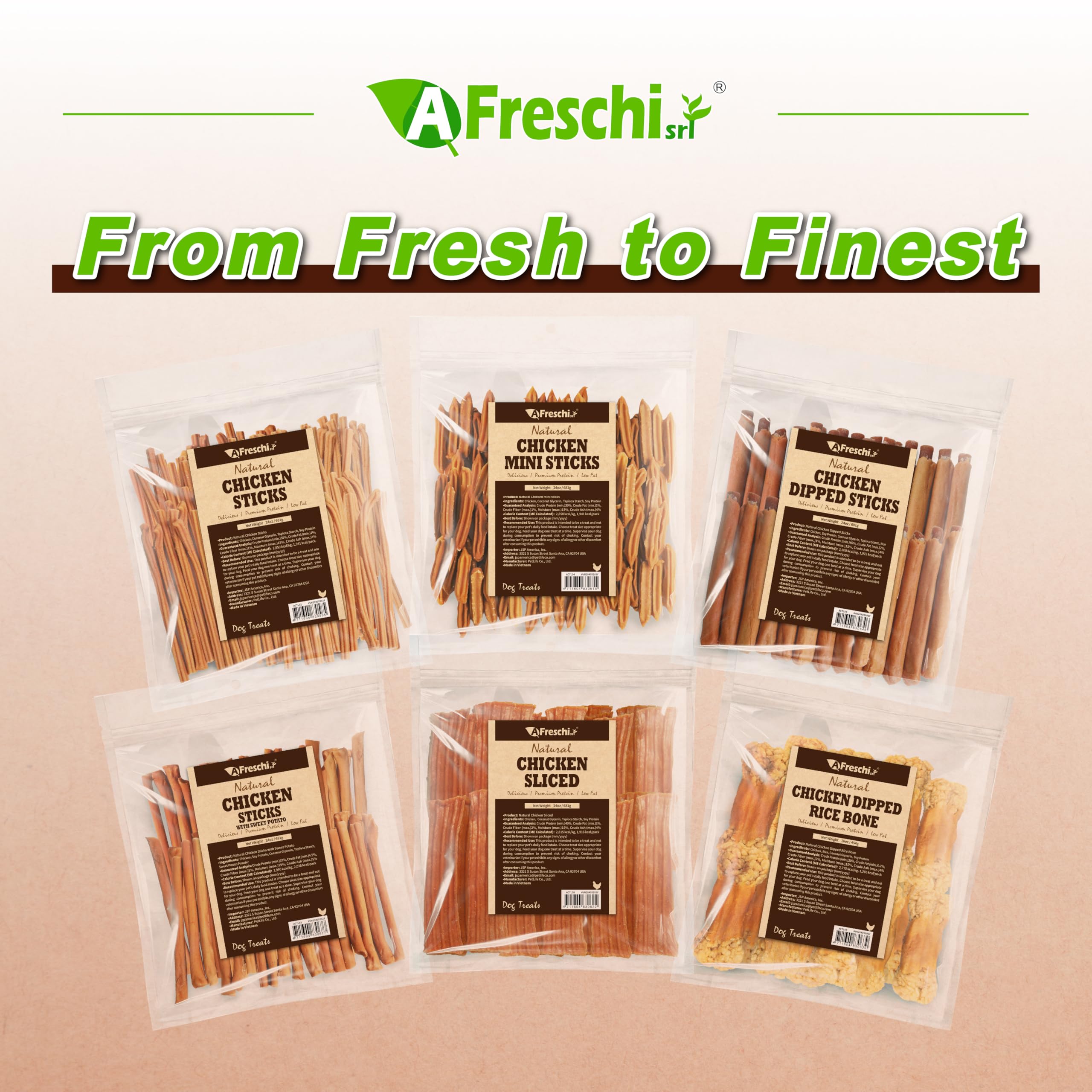 Afreschi 24 oz pack provides ample rewards for busy households.