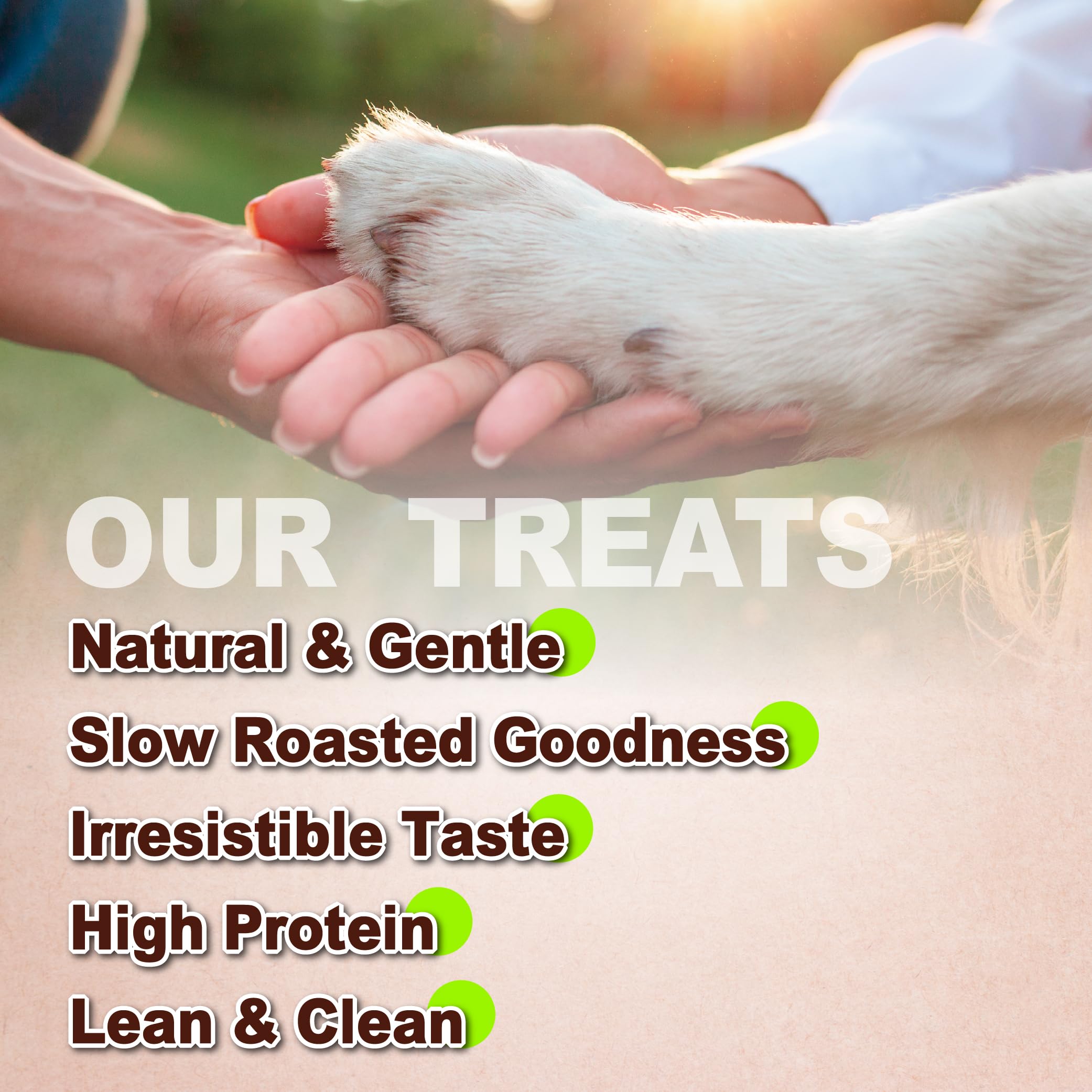 Afreschi Chicken Jerky slowly cooked aroma entices dogs during training rewards.