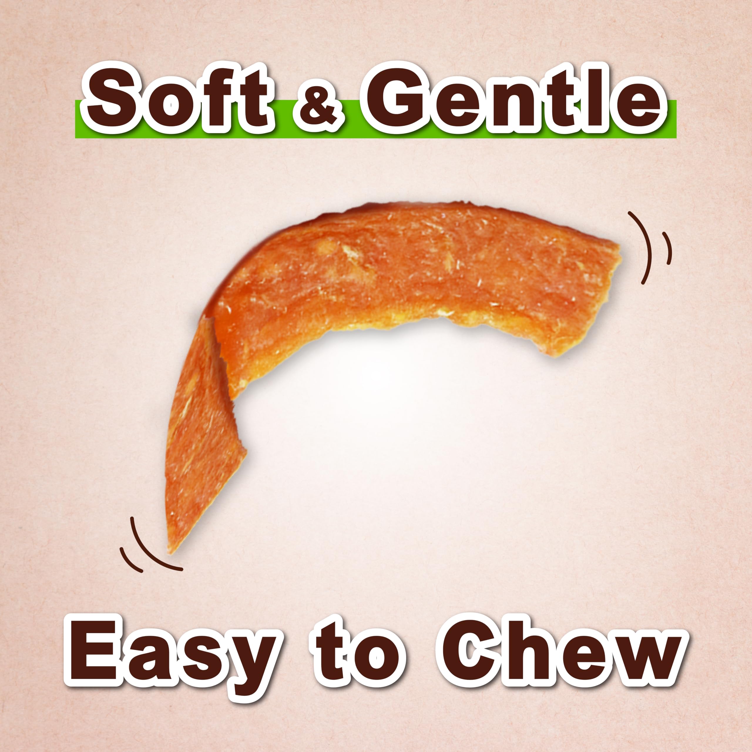 A Freschi Afreschi soft chicken dog treats senior-friendly option for easy-on-mouth chews.