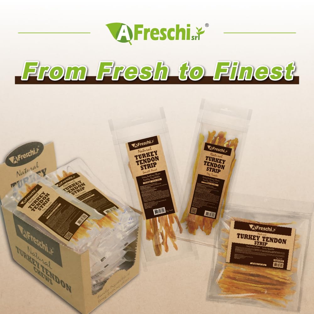 A Freschi srl turkey tendon strip minimal ingredients for clean nutrition