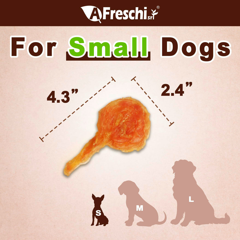 A Freschi Turkey Tendons close-up shows chewy texture and savory flavor for enrichment.