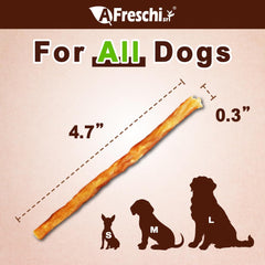 AFreschi Turkey Tendons lean protein highlight demonstrates a low-fat snack for active dogs