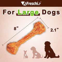 AFreschi turkey tendons long-lasting chew visible texture promises longer engagement.