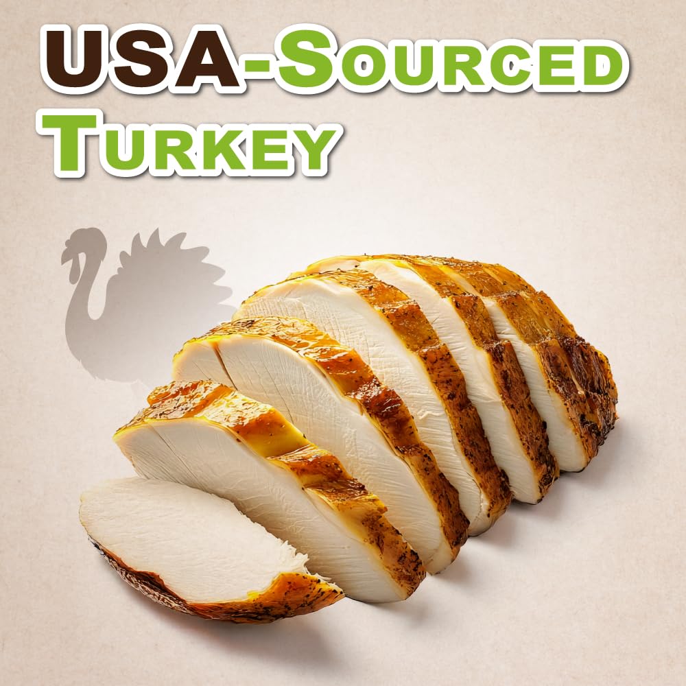 Afreschi USA-sourced turkey bites on a counter emphasize quality, convenience, and flavor.