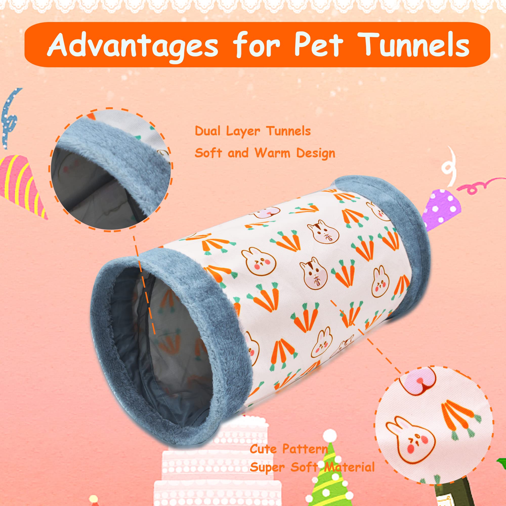 AFYHH rabbit tunnel assembly highlights easy setup for quick adventures.