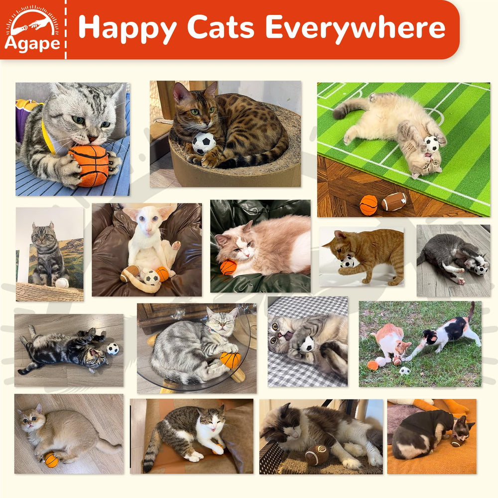Agape cat toys for bored kittens delivering enrichment through scent and soft chew fun