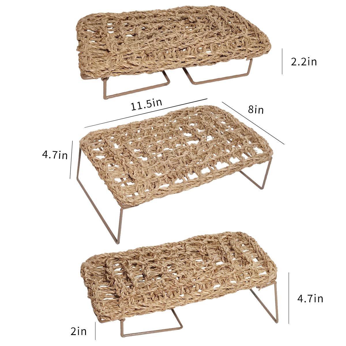 AGGQQA Reptile Hammock collapsible frame supports flexible tank layouts.