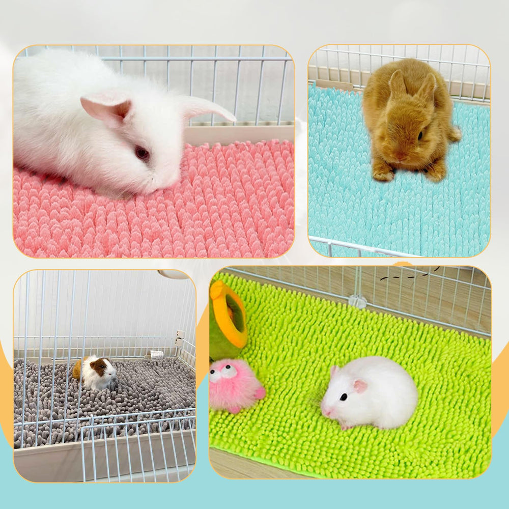 Agolctry absorbent layer helps keep a dry, hygienic living area.