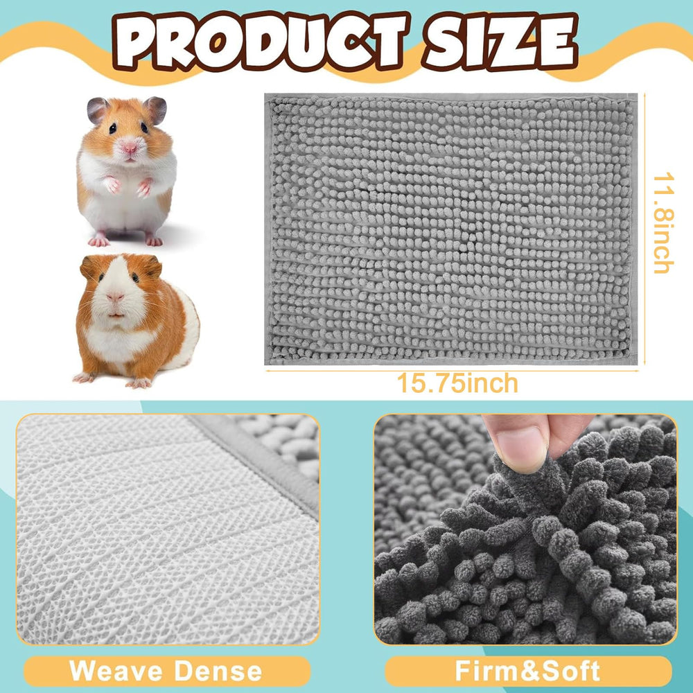 Agolctry guinea pig liner durable construction withstands frequent washing.