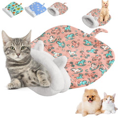 agoname Cat Winter Sleeping Bag open entry for easy access and indoor use