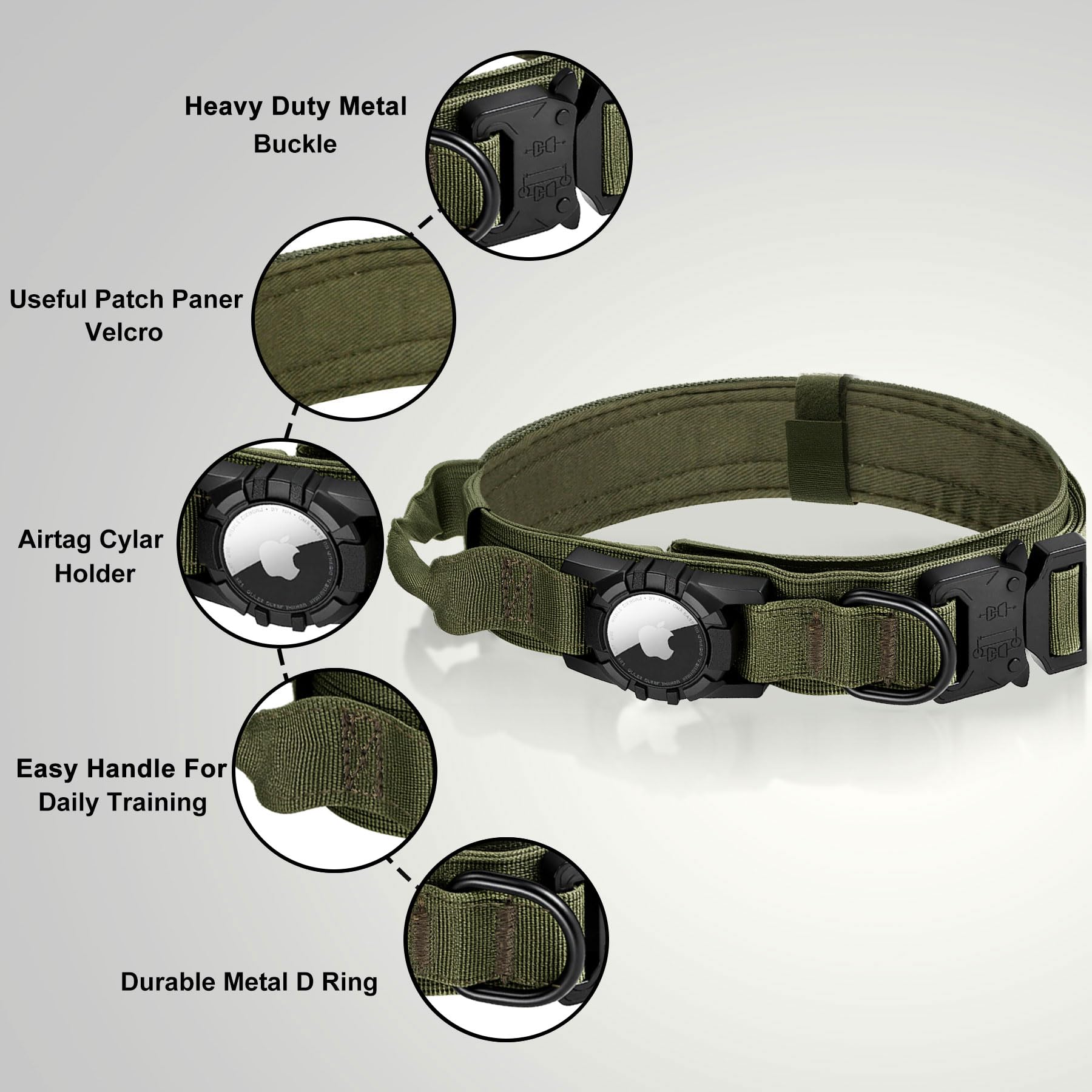 AGPETS 1001D nylon fabric in green—extreme durability for long-term use.