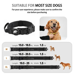 AGPETS Control handle on a large-dog collar assists gentle control.