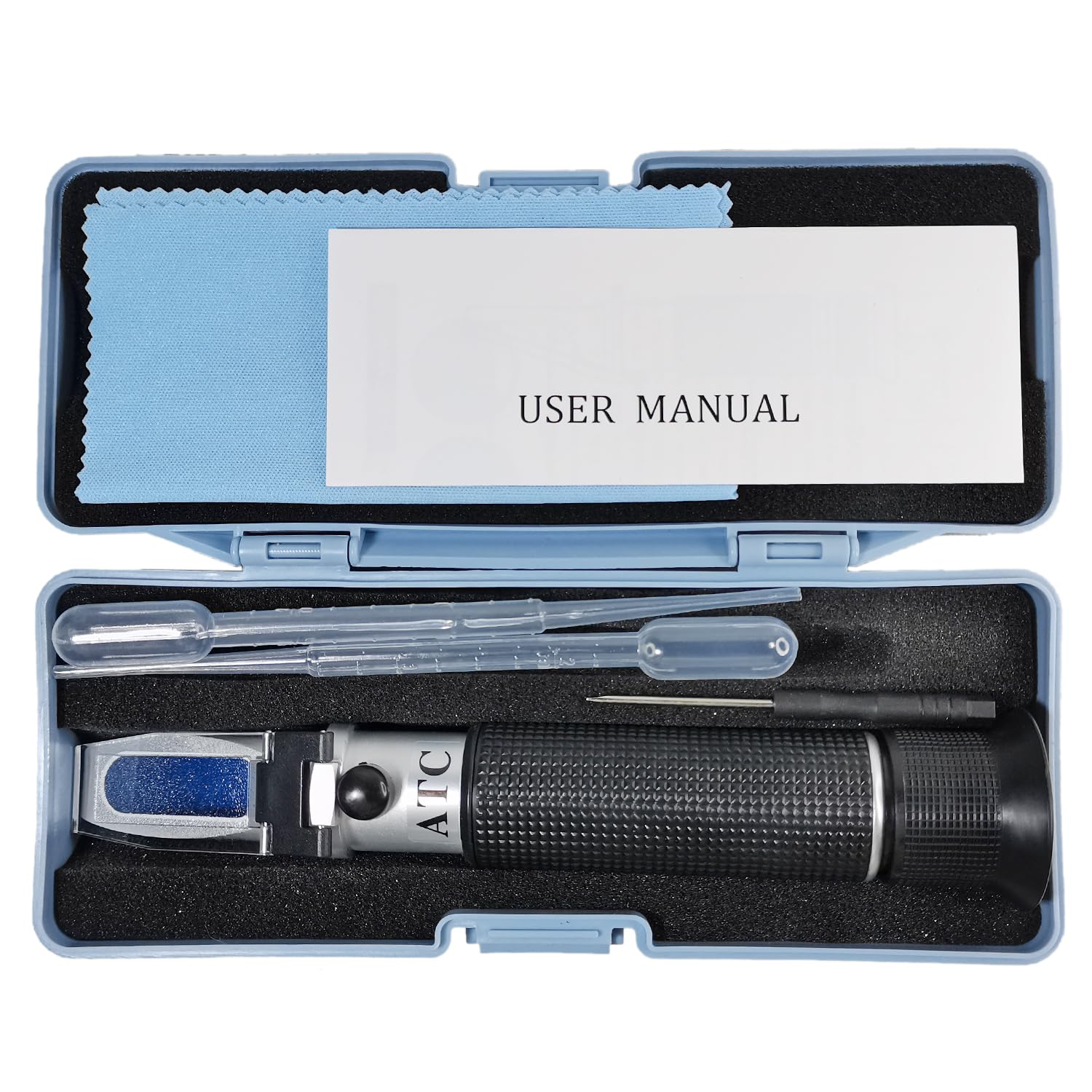 Agriculture Solutions salinity refractometer seawater compatibility ideal for marine aquarium monitoring.