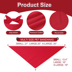 Agroon DIY solid cotton bandana texture close-up supports customization