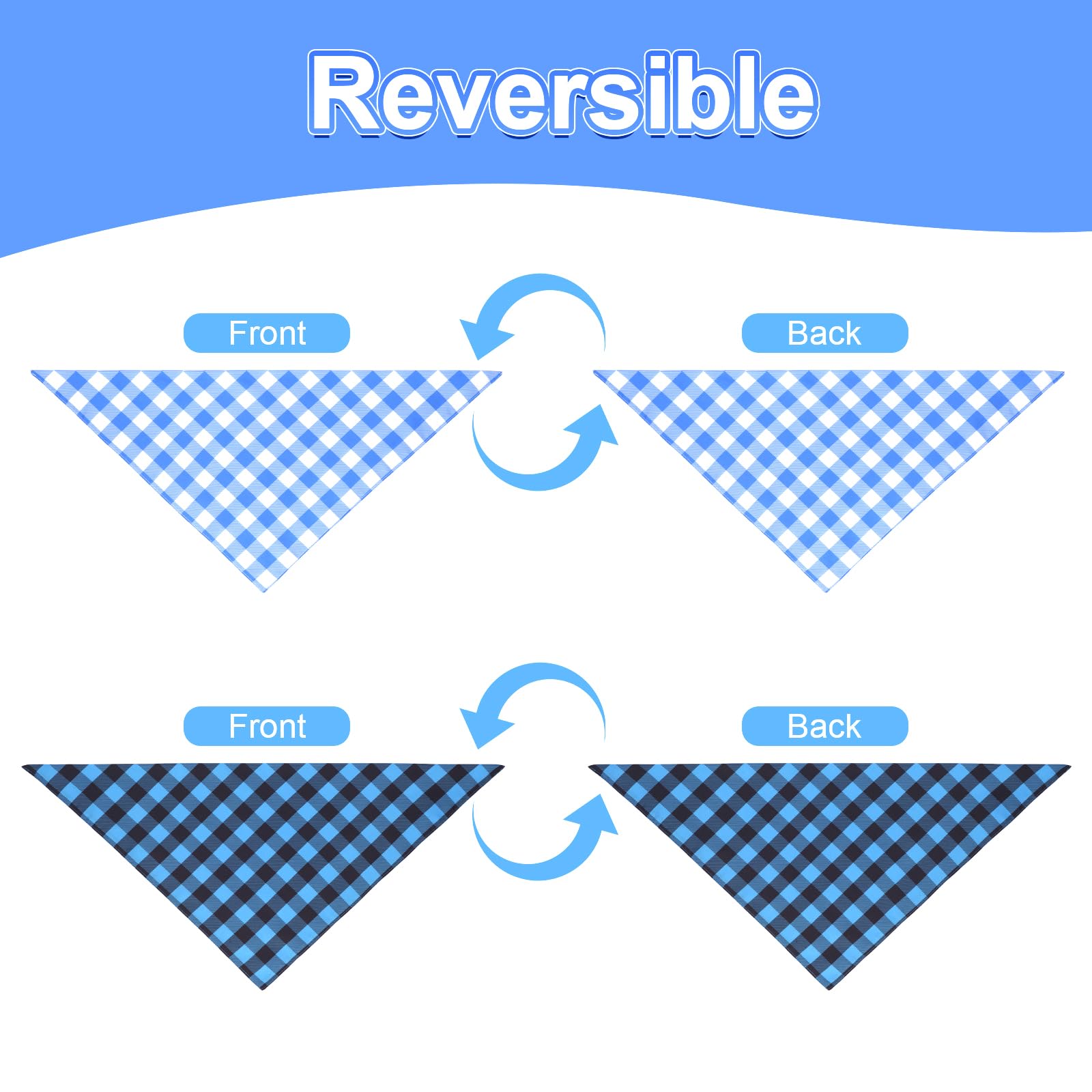 Agroon puppy-friendly bandana is easy to wash and reuse.